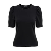 Only Black Cotton T-Shirt